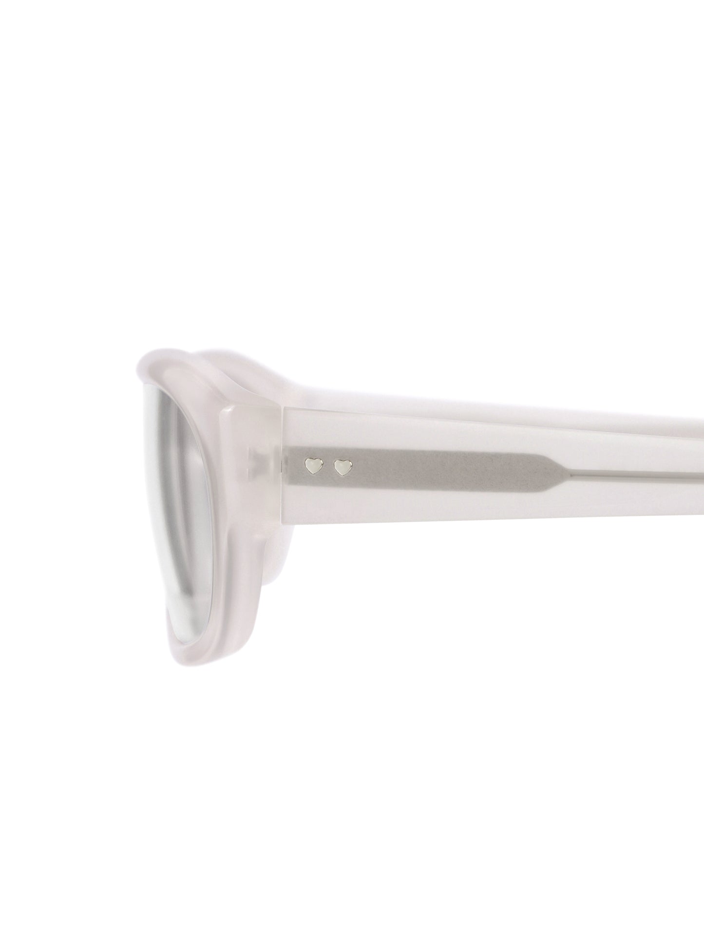 Curved Glow Sunglasses · カーブグローサングラス（クリーム）