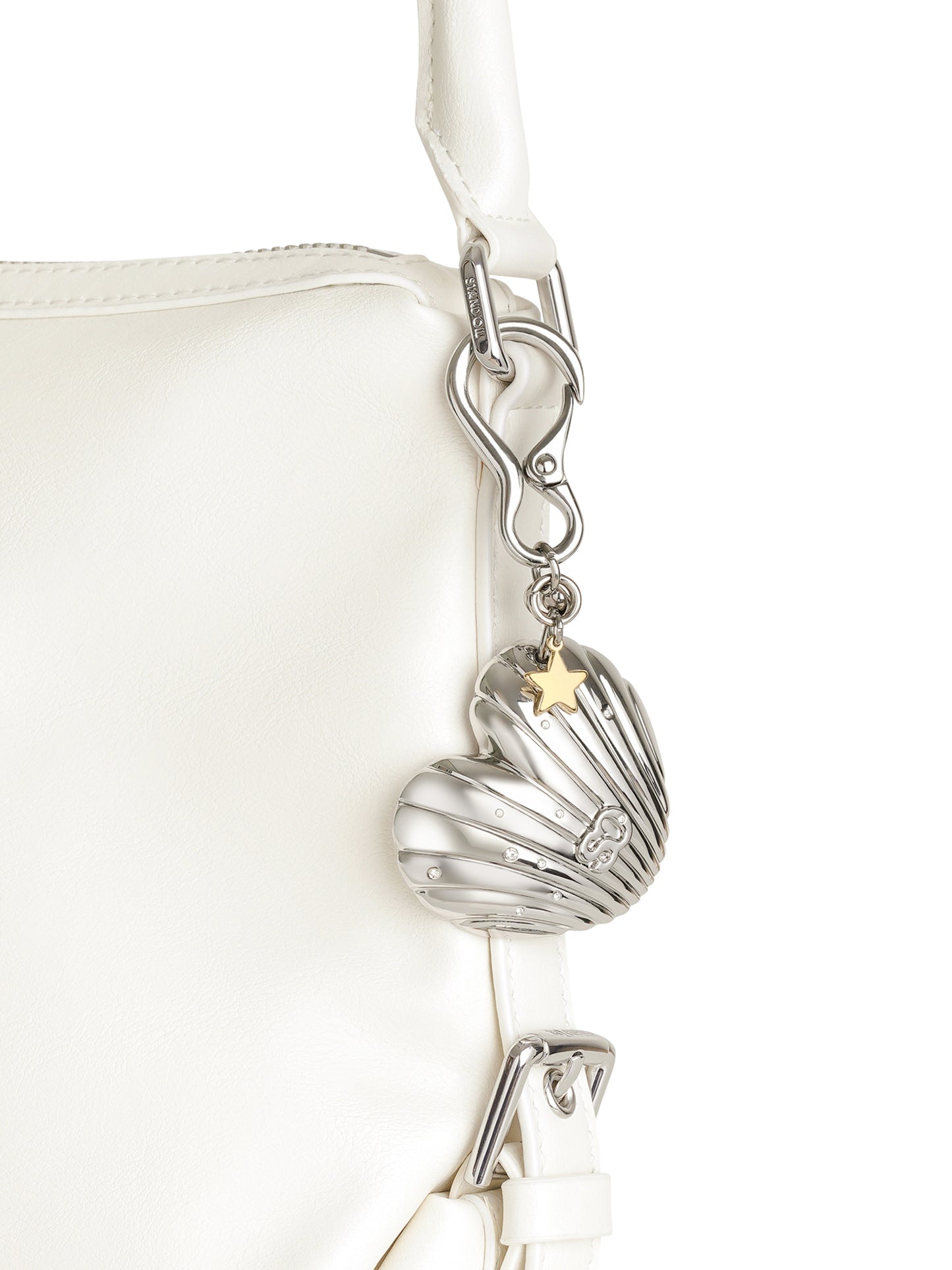 Heart Shell Keyring · ハートシェルキーリング（シルバー）