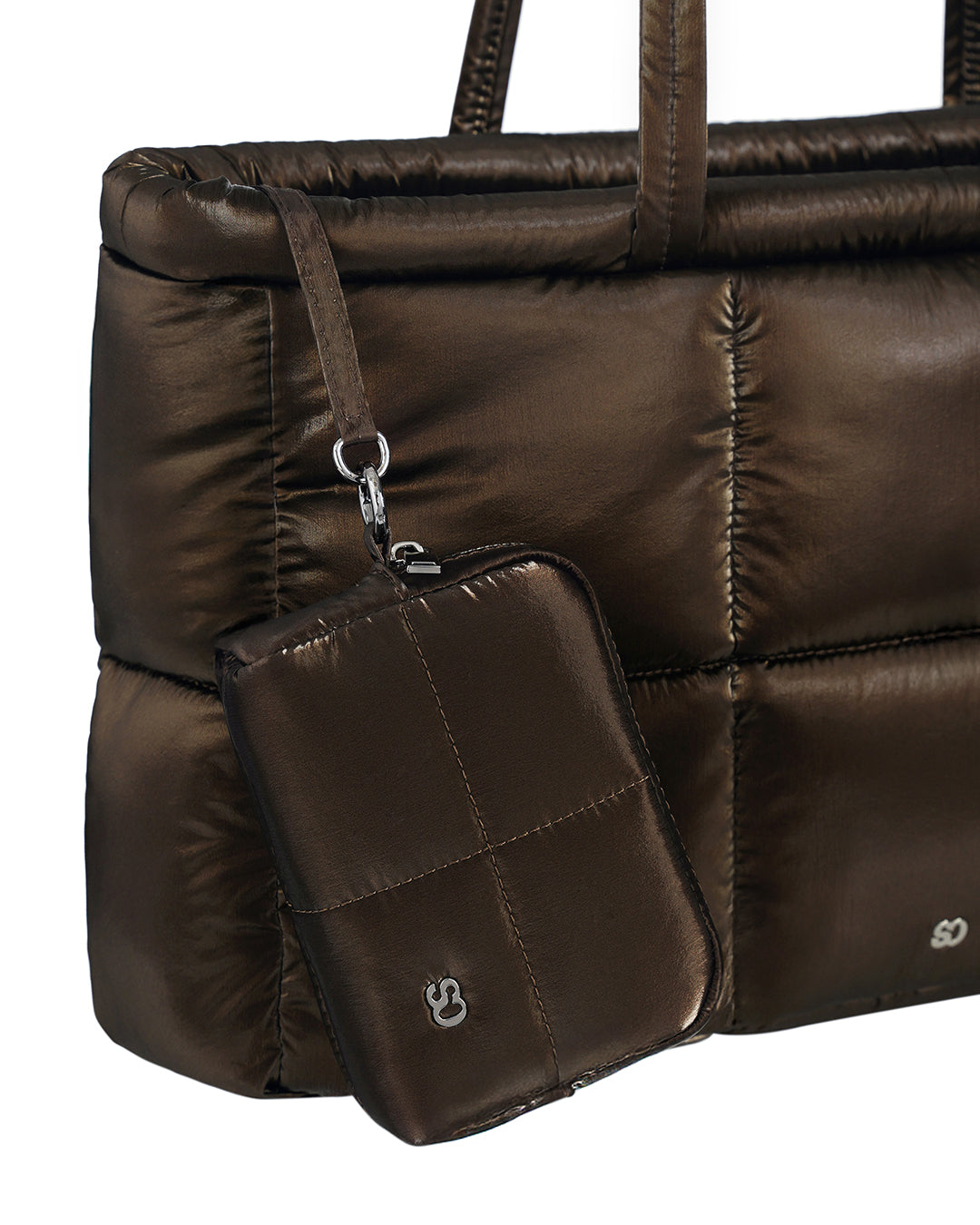 Bubble Pouch · バブルポーチ (マロン)