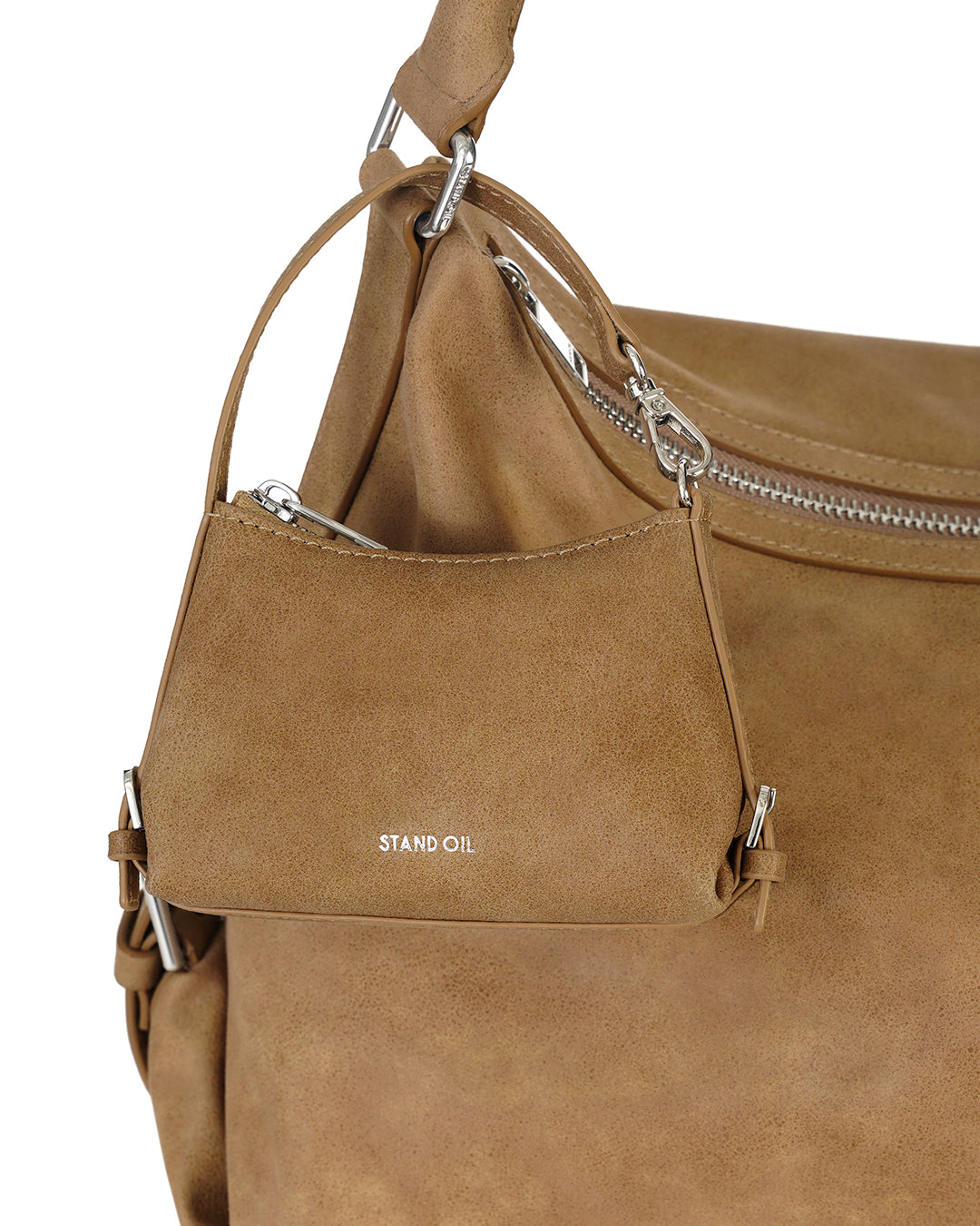 Mushy Pods Keyring · マッシュポッドキーリング (キャメル) – Stand