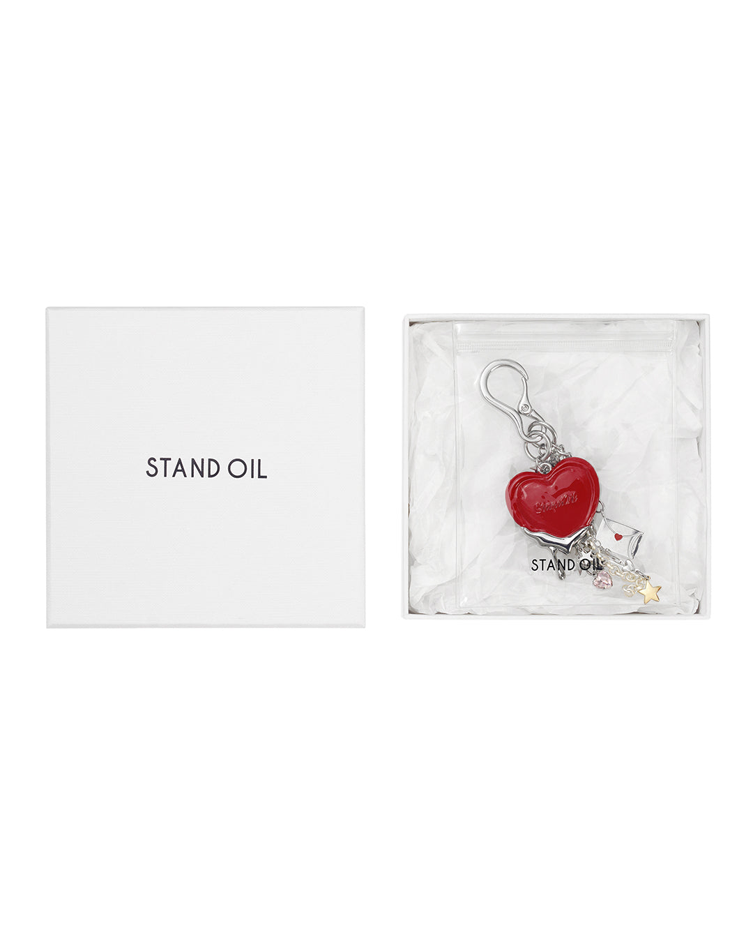 [Japan Exclusive] Melting Heart Keyring · メルティングハートキーリング(シルバー)