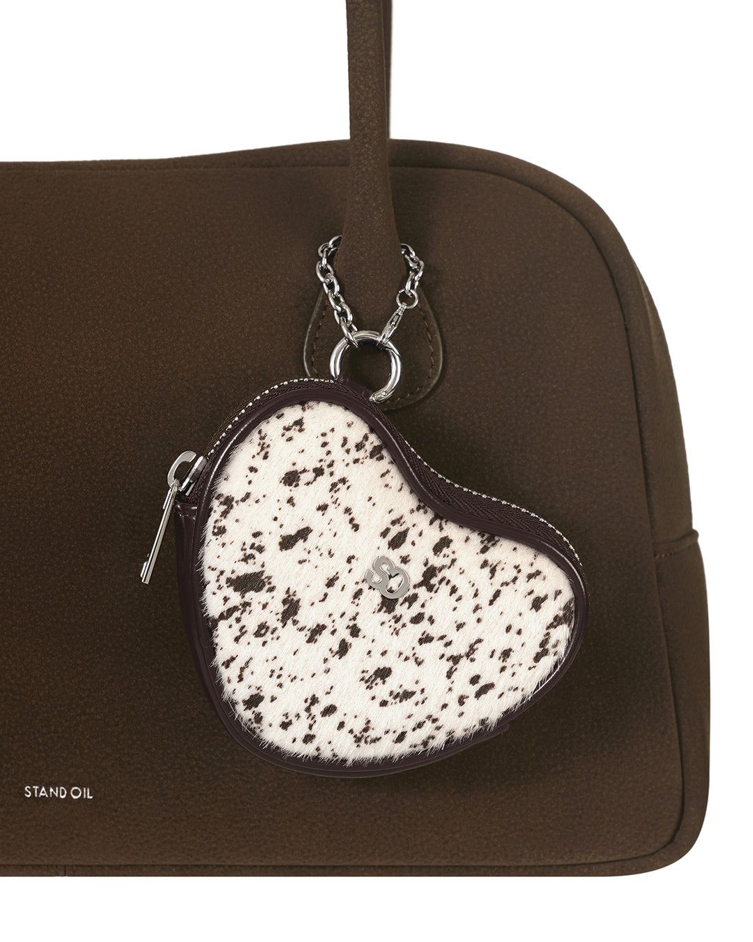 Heart Pods Keyring ・ ハートポッドキーリング (ヘアリーマロン)