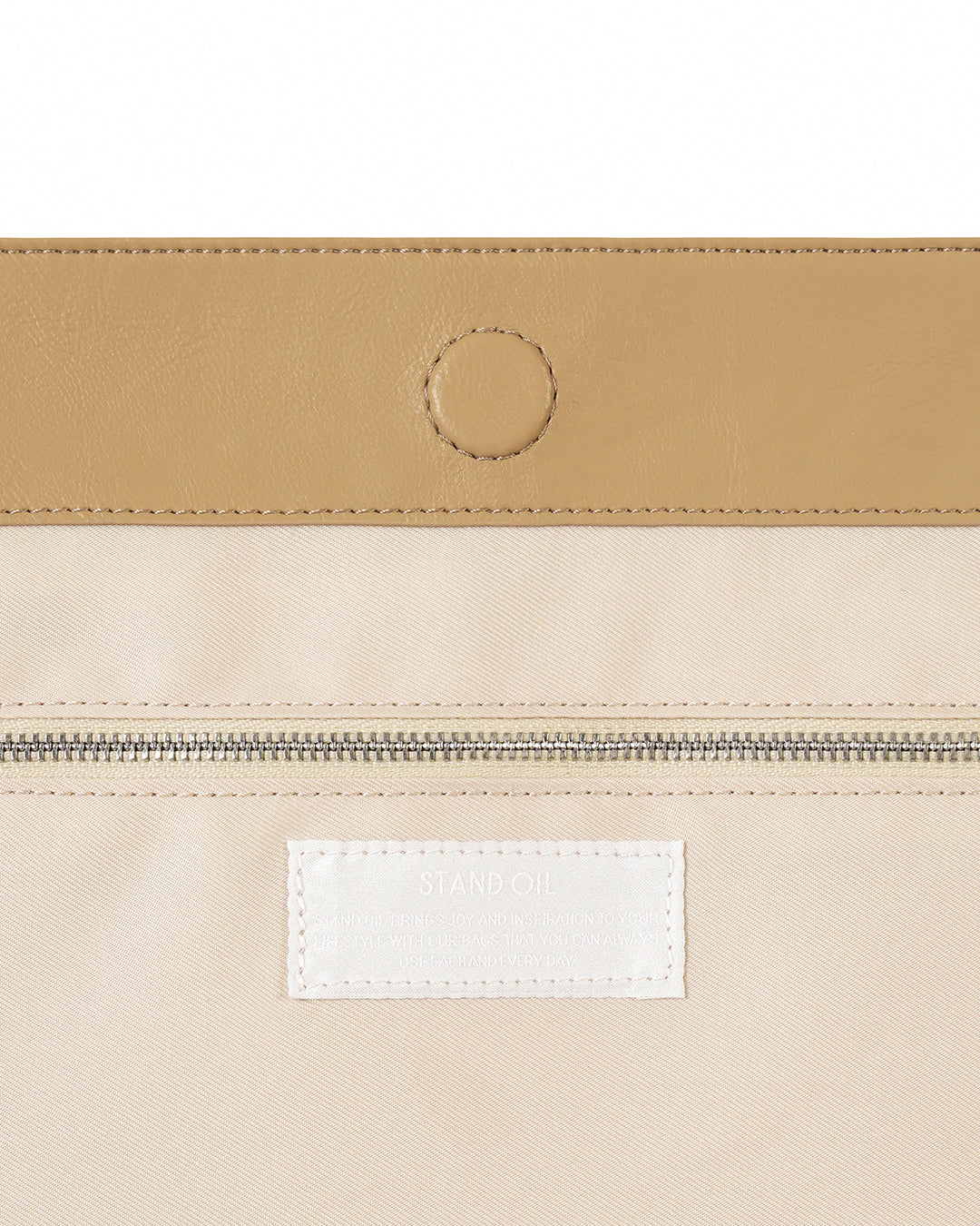 Mio Bucket Bag · ミオバケットバッグ (サンド) – Stand Oil Japan