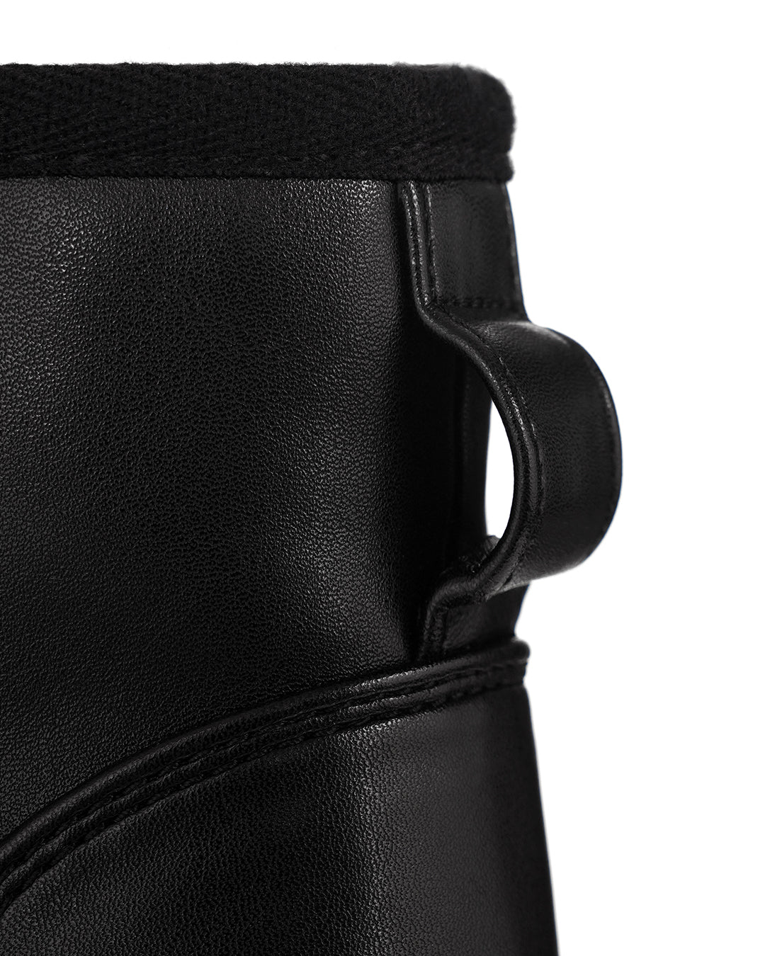 Hatched Winter Short Boots · ヘチッドウィンターショートブーツ (ブラック)