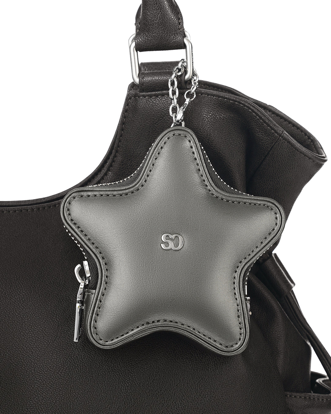 Star Pods Keyring ・ スターポッドキーリング (メタリックグレー)