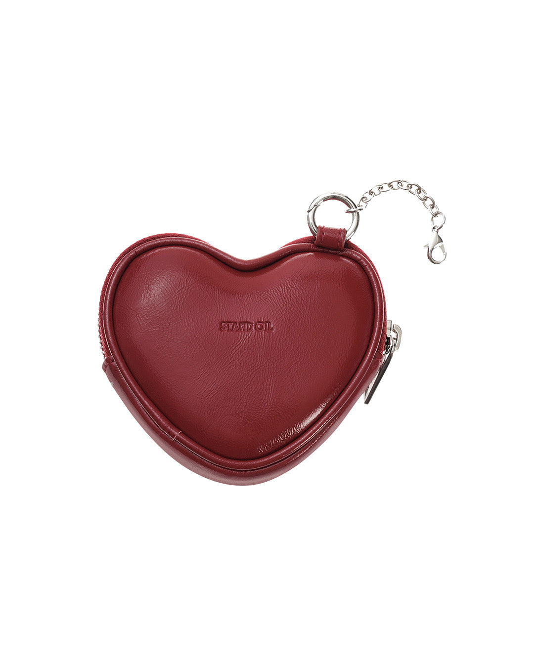 Heart Pods Keyring · ハートポッドキーリング (レッドワイン)