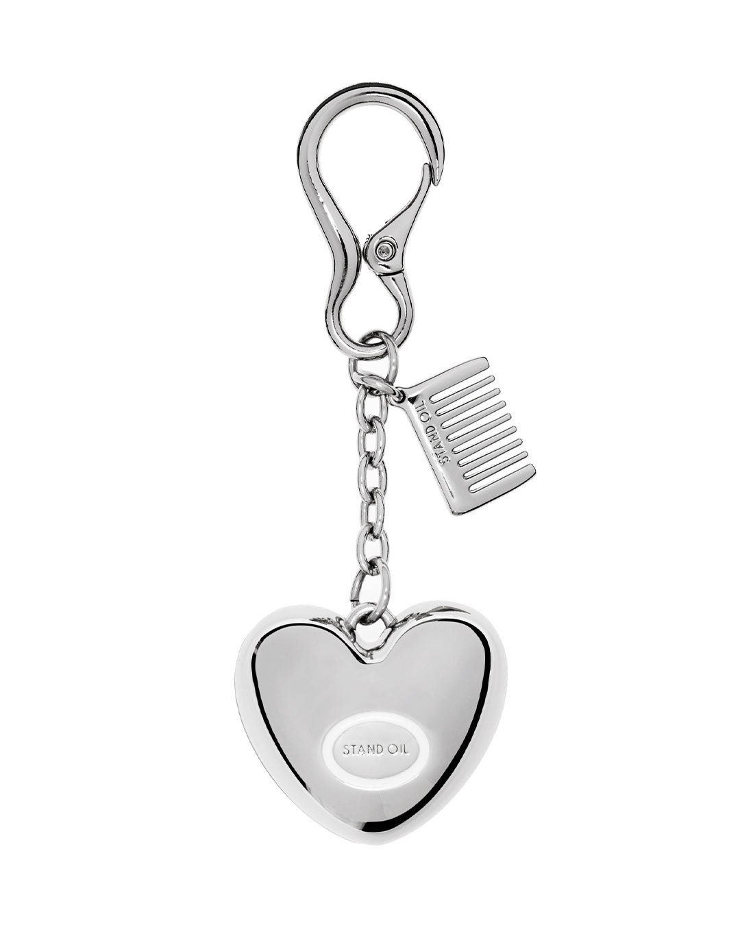 Mirror Heart Keyring · ミラーハートキーリング(シルバー)