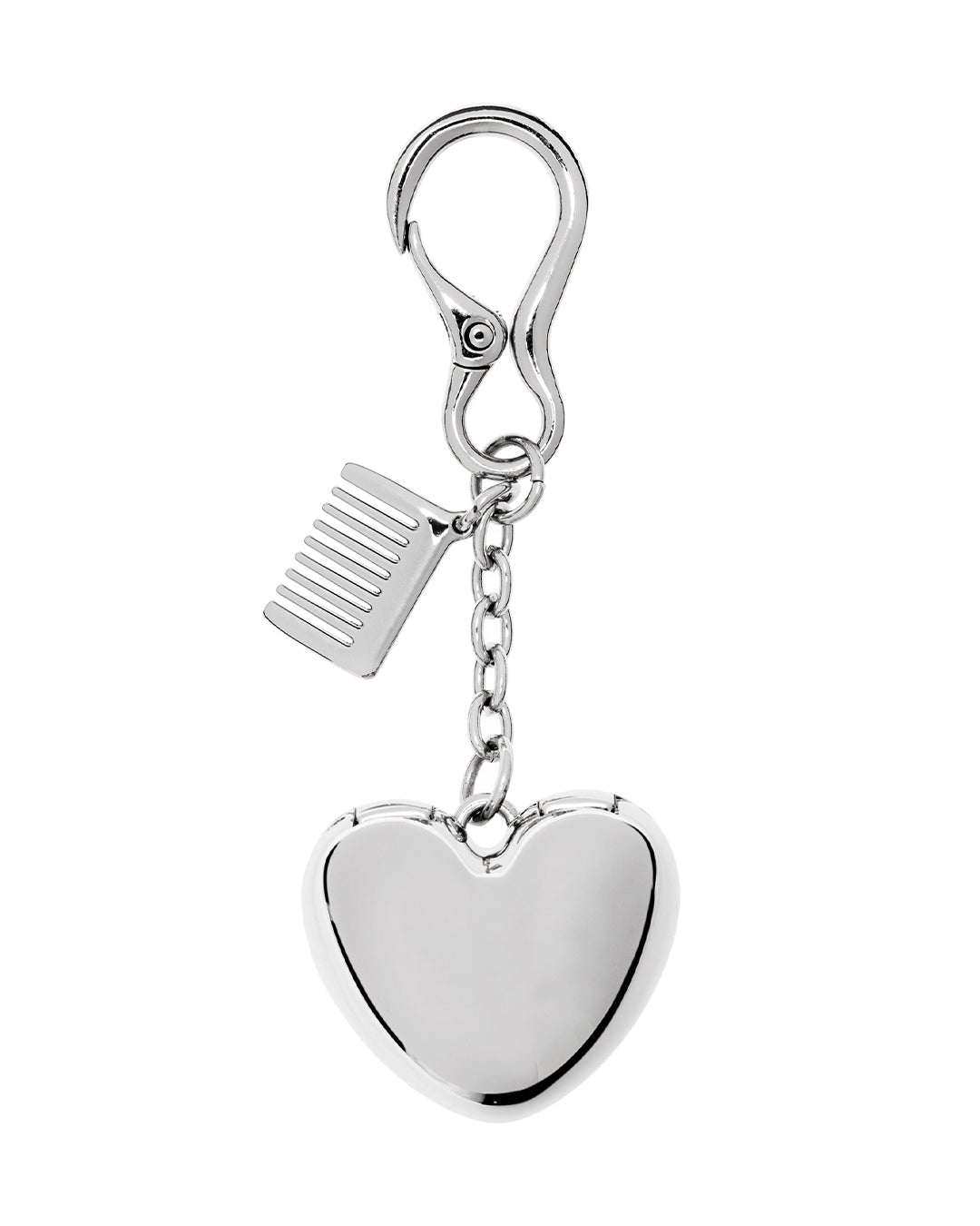 Mirror Heart Keyring · ミラーハートキーリング(シルバー)