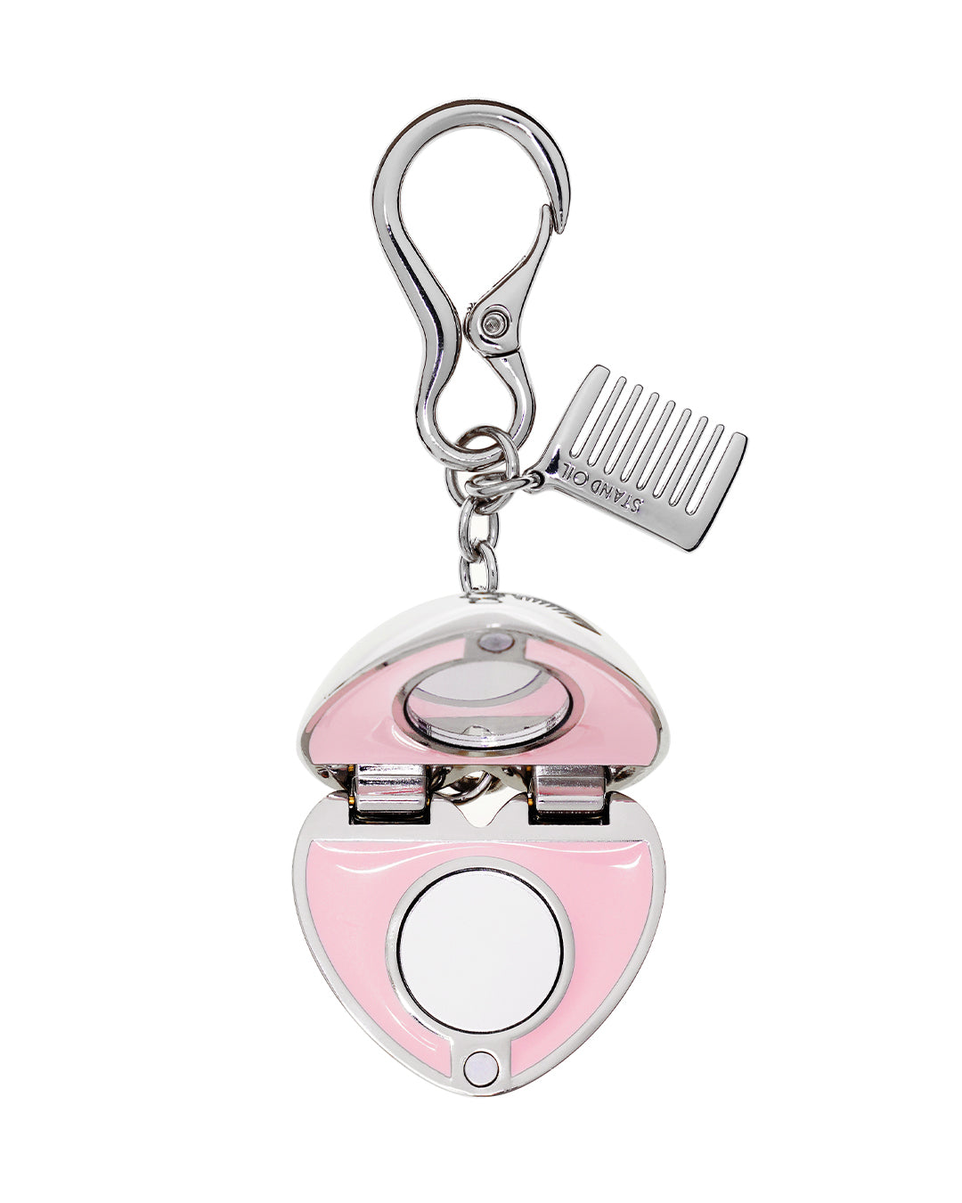 Mirror Heart Keyring · ミラーハートキーリング(シルバー)