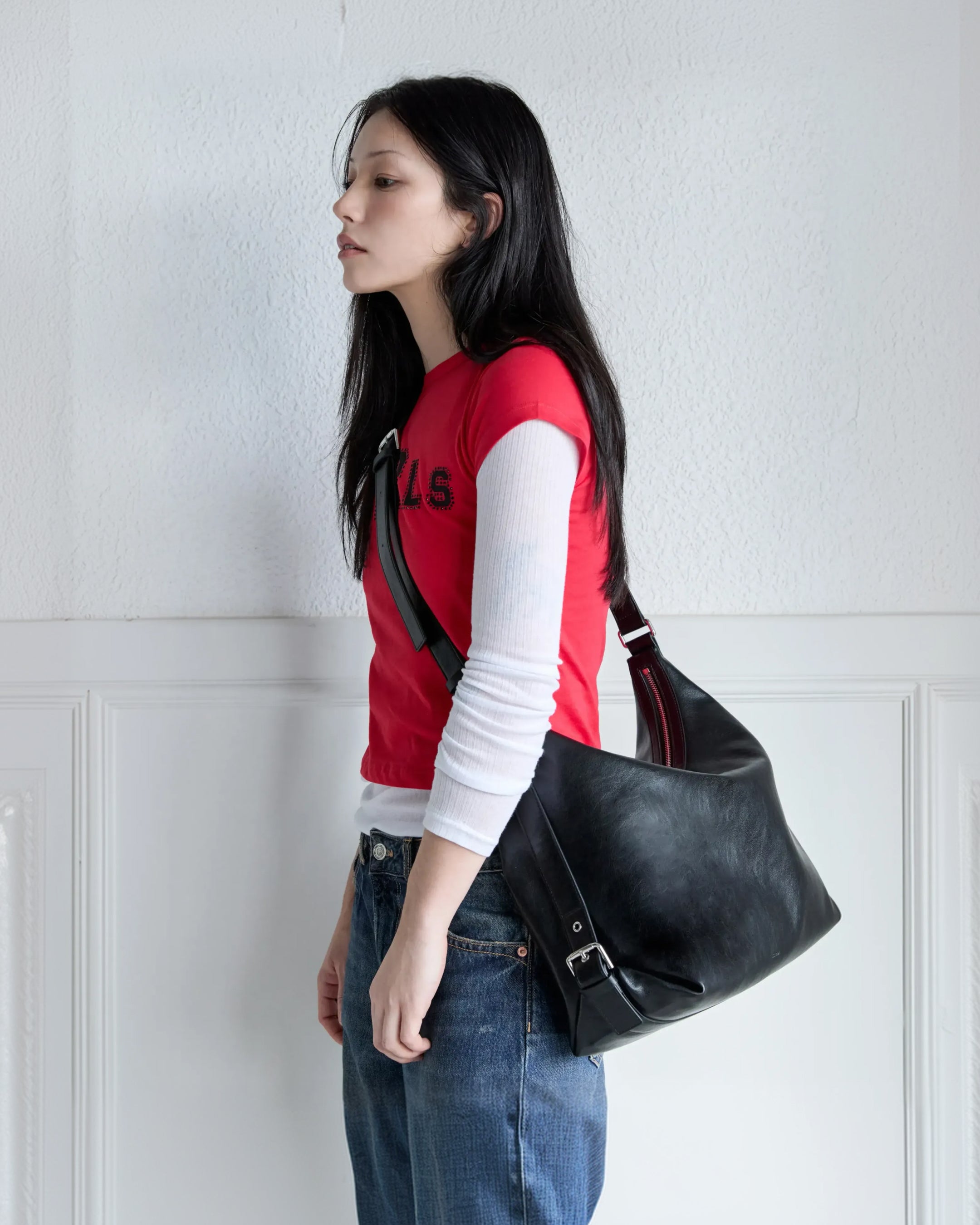 Mushy Bag Large・マッシュバッグラージ（ブラック） – Stand Oil Japan