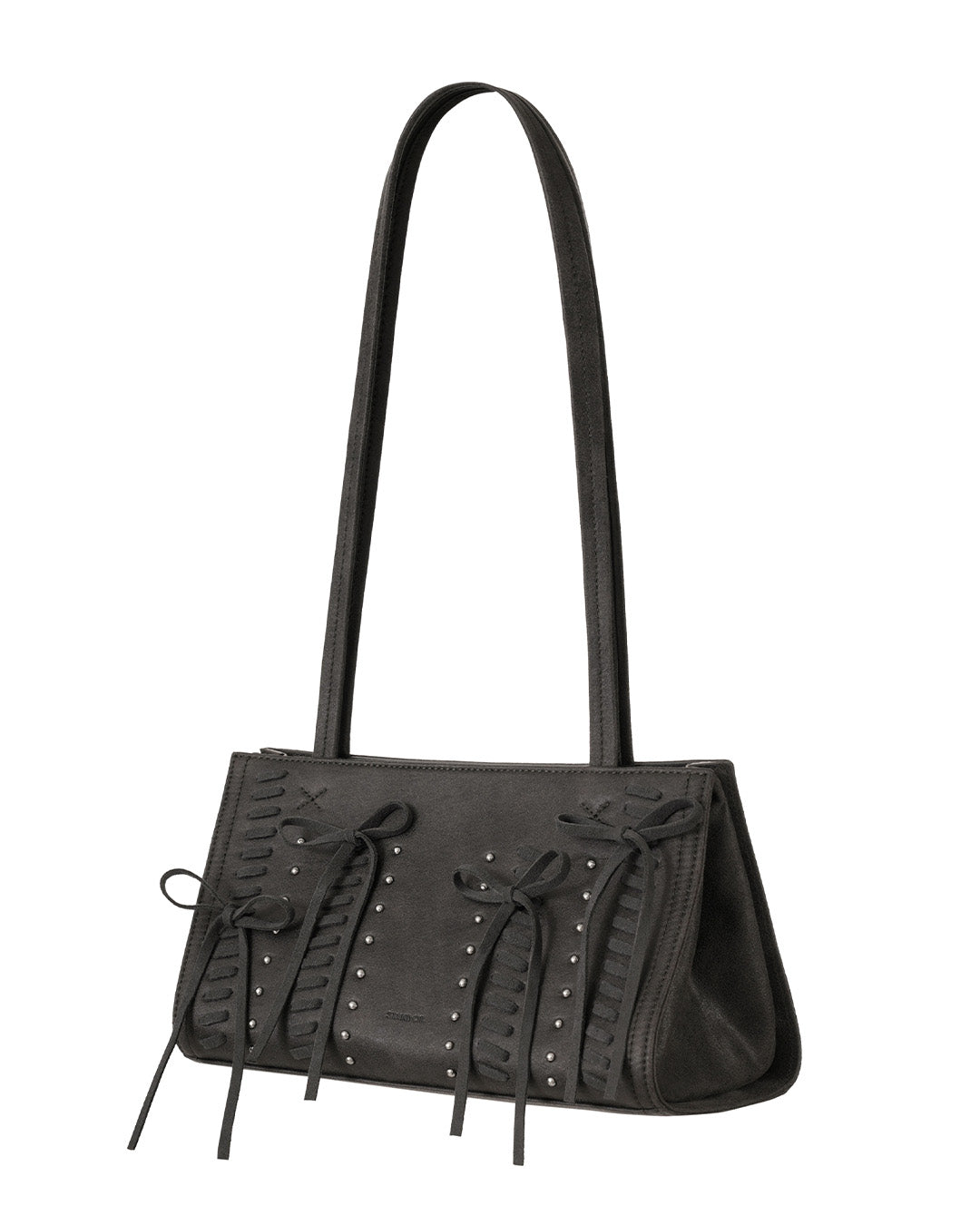 Oblong Bag Lace up · オブロンバッグレースアップ (ブラック)