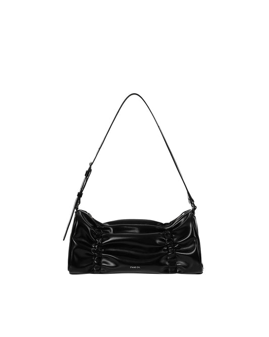 Pleats Bag · プリーツバッグ (ブラック)