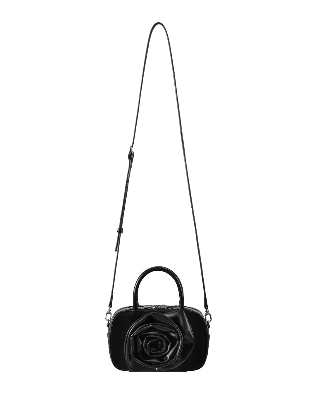 Rose Stereo Bag · ローズステレオバッグ (ブラック)